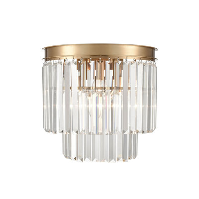 Afraz Glass LED Flush Mount