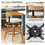 Tabouret de bar rotatif 26 po Levick