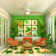 52 In. 3 Reversible Blades Adjust Height Ceiling Fan With Dimmable Led Light & Remote Control