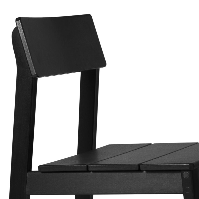 7-Piece Outdoor Dining Set, Black