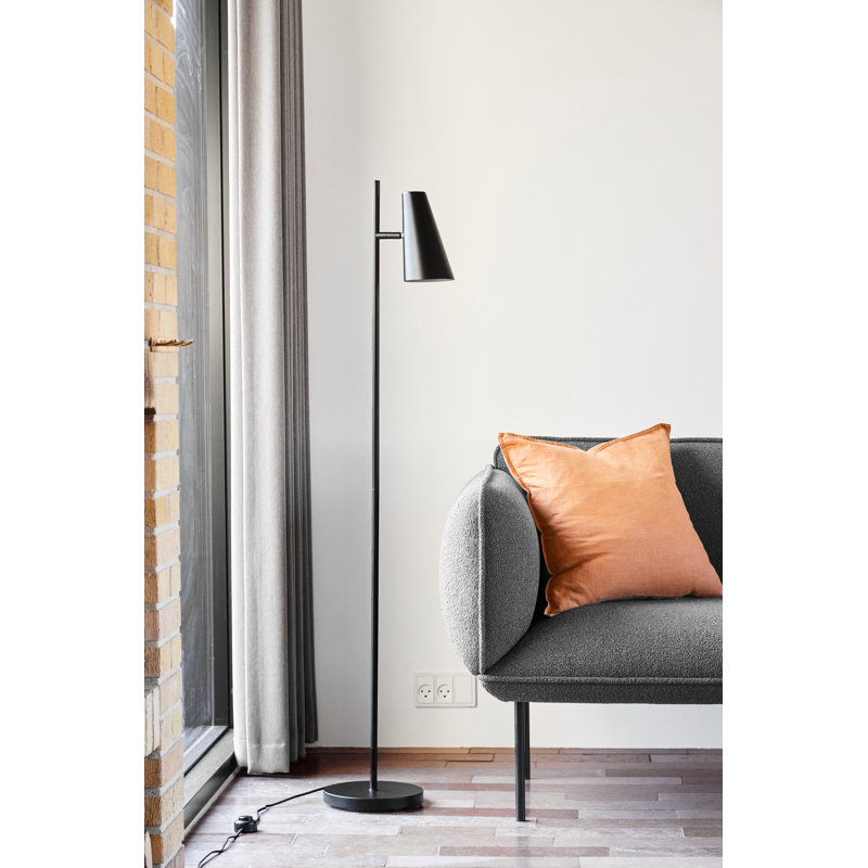 Cono Floor Lamp, Black, Black