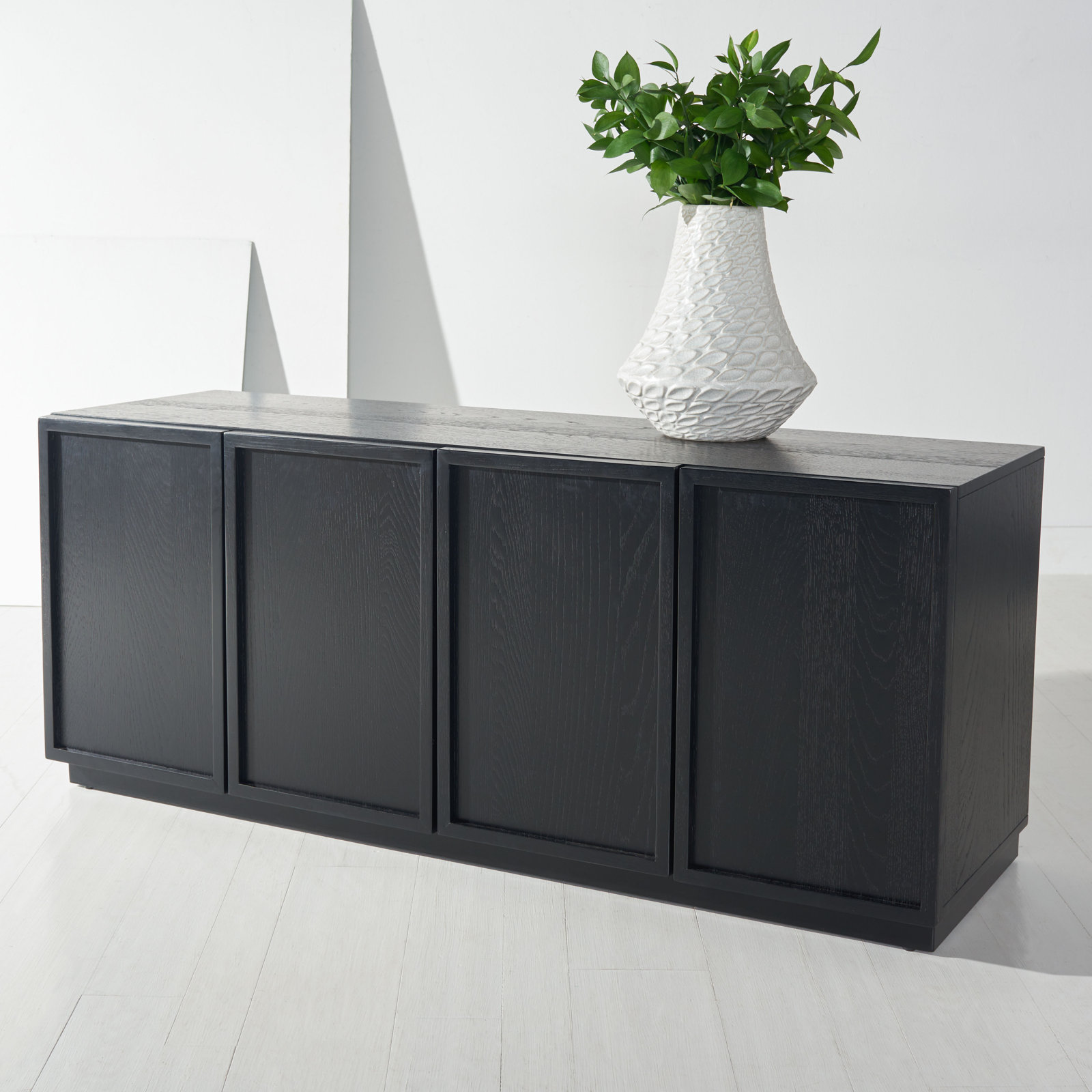 Hudson 58" TV Stand, Black