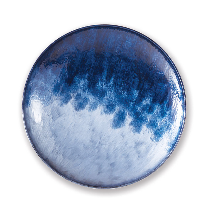 Willer Metal Decorative Plate 1, 3.5" H x 19.25" W x 19.25" D