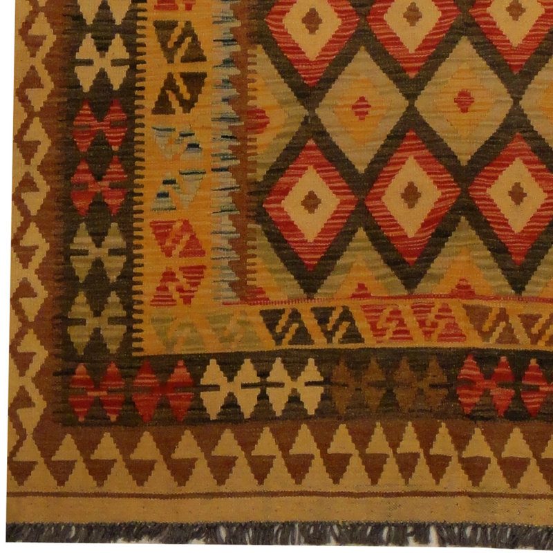 Tapis rouille tissé à la main Azpeitia