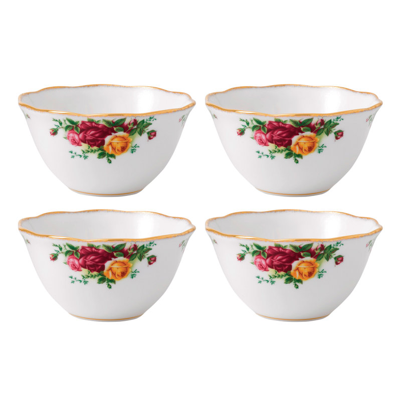 Royal Albert Old Country Roses 5 oz. Bone China Soup Bowl