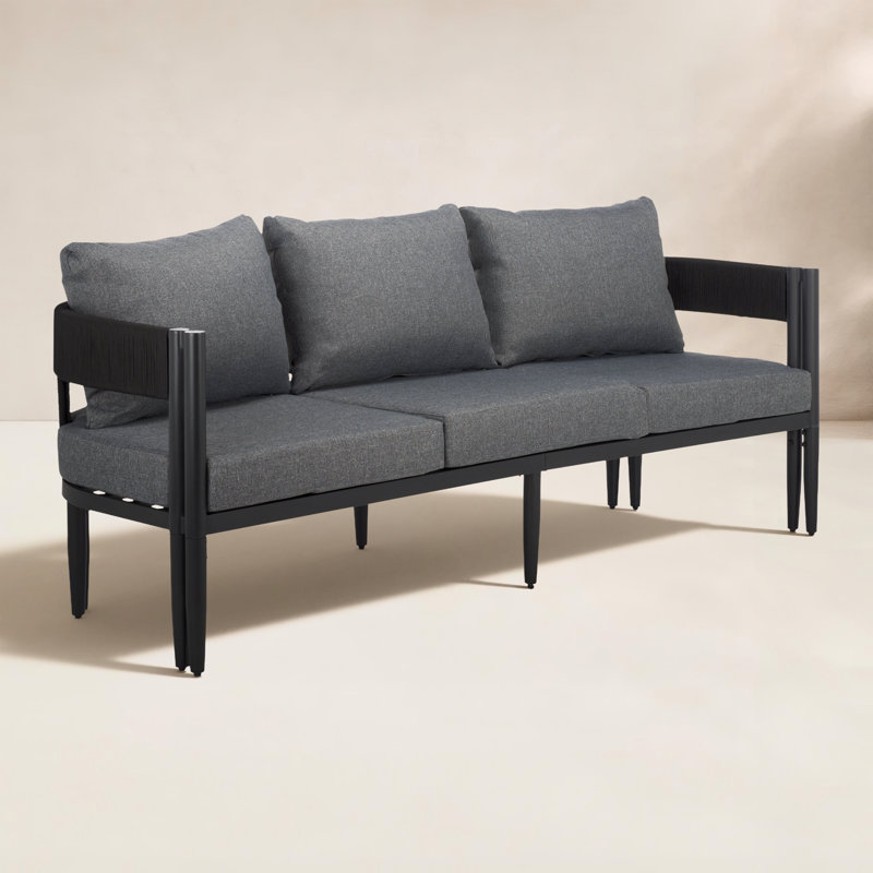 Viola 3 Seater Sofa, Gray