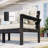  5 Piece HIPS Outdoor Sofa Set with Fade-Resistant & Extra Thick Cushions, Outdoor Sectional with Ottoman for Patio, Yard, Garden-1690122618-1690122615