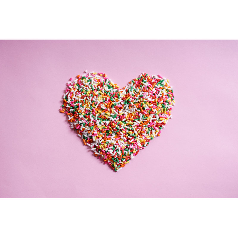 Candy Sprinkles - Wrapped Canvas Print, 30cm H x 46cm W x 3.8cm D