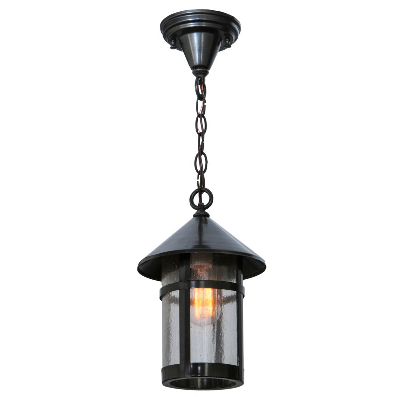 Luminaire suspendu cylindrique à 1 lumière
