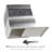 Brushed Nickel Tissue Box Cover