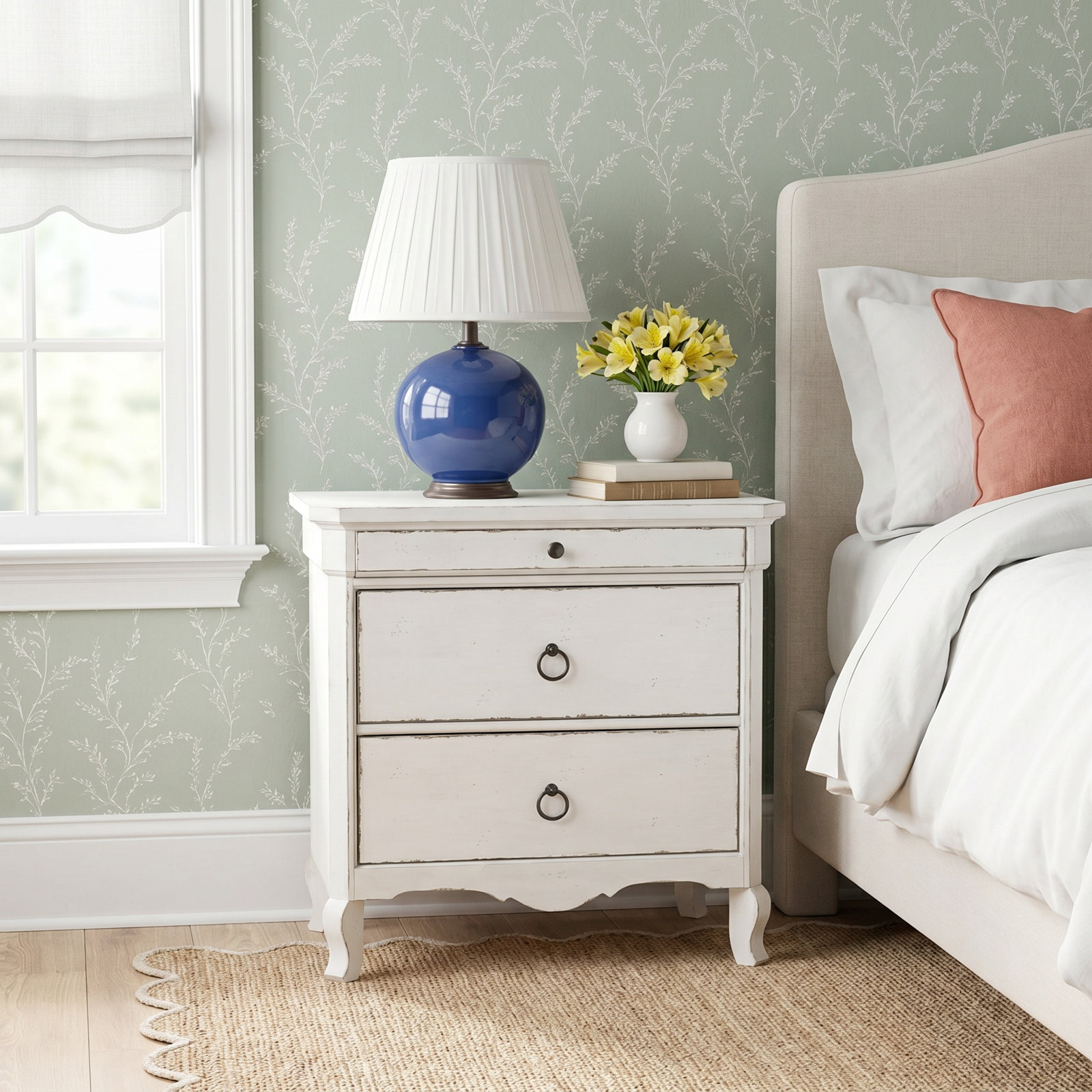 Country Living Oak Nightstand
