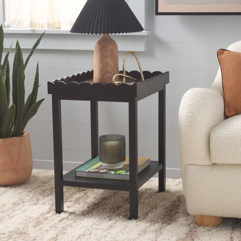 Table d'appoint Cureton, Noir mat