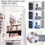 360° Rotating Mirrored Jewelry Cabinet Armoire 3 Color LED Modes Lockable-706361052