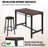 4 - Person Trestle Dining Set
