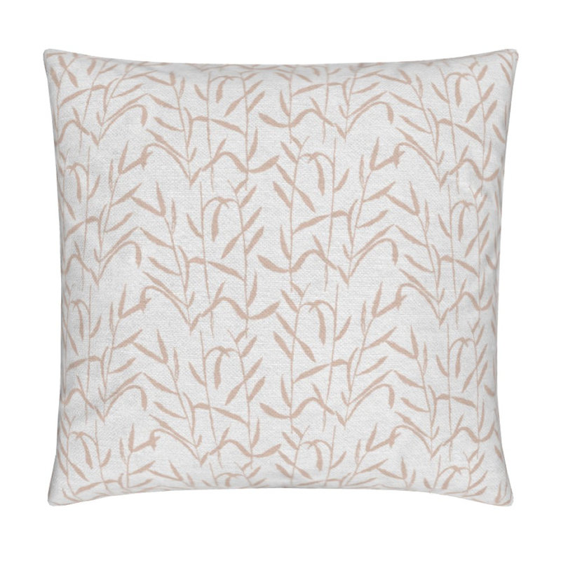 Botanic Square Pillow Cover & Insert, Blush Pink Floral, 22"H x 22"W