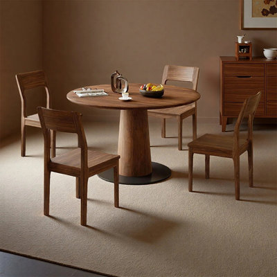 Ensemble de table de salle à manger moderne et minimaliste