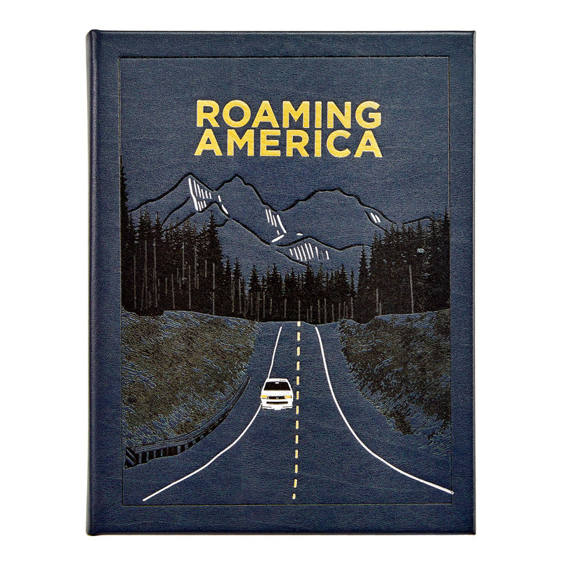 Roaming America Leather Bound Book