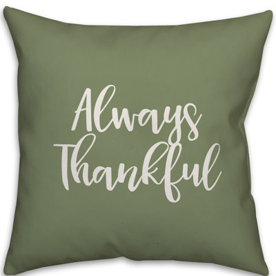  Housse de coussin Always Thankful