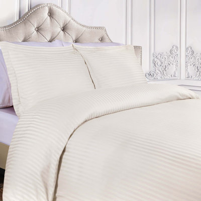 Ensemble de housse de couette en mélange de coton égyptien à densité de tissage 300 fils Mitchell Écosse