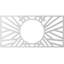 Médaillon de plafond en PVC de qualité architecturale Hoover-40716860-40715036