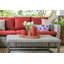 Ensemble de conversation en osier pour 5 personnes Newhaven-1065091369