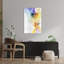 Ethereal Watercolor Flow Abstract Contemporary Modern Violet Wall Art Print by Mauro - Wrapped Canvas Print-227248286