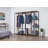 45 " Bronze and Bamboo Clothing Rack