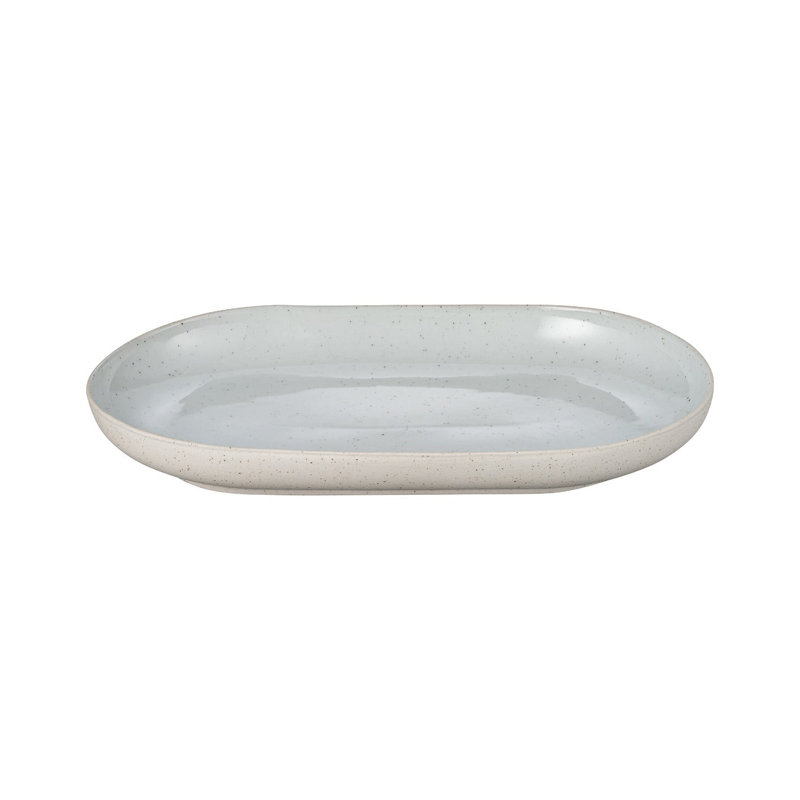 SABLO Ceramic Stoneware Deep Serving Platter - Cloud Color