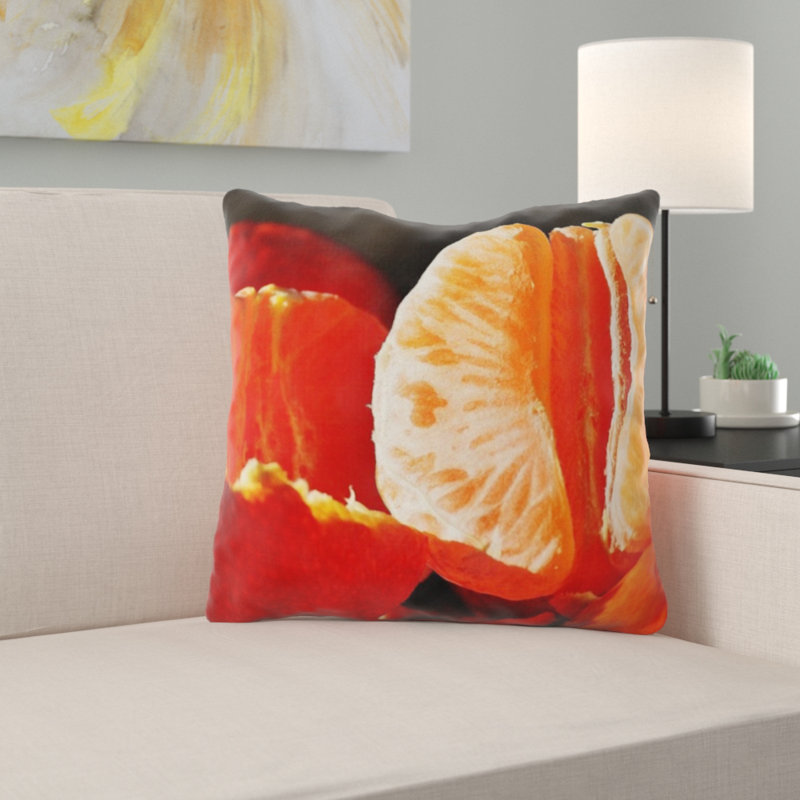 Microsuede Throw Pillow