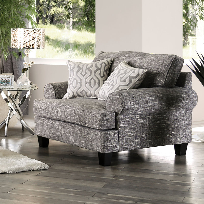 Fauteuil Anddy, Gris