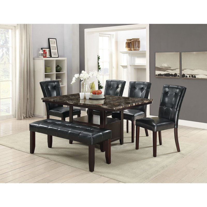 Table de salle à manger 1Pc avec plateau de rangement et plateau de rangement