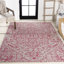 Tapis intérieur / extérieur gris clair / fuchsia Truman-1309058369