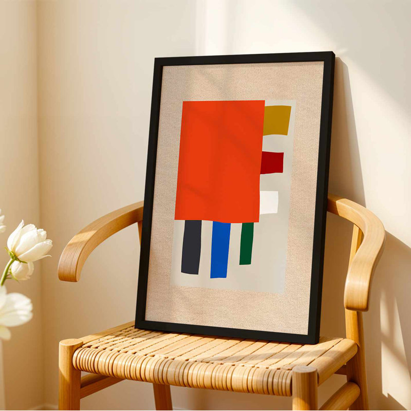 Stunning Decorative Framed Canvas Painting, 21.3 x 29.1 inches | 100% Canvas with 1.4-inch Thickness | Ready to Hang with Wall Mount Included | Perfect for Living Room, Bedroom, and Office Décor, Vibrant Artwork