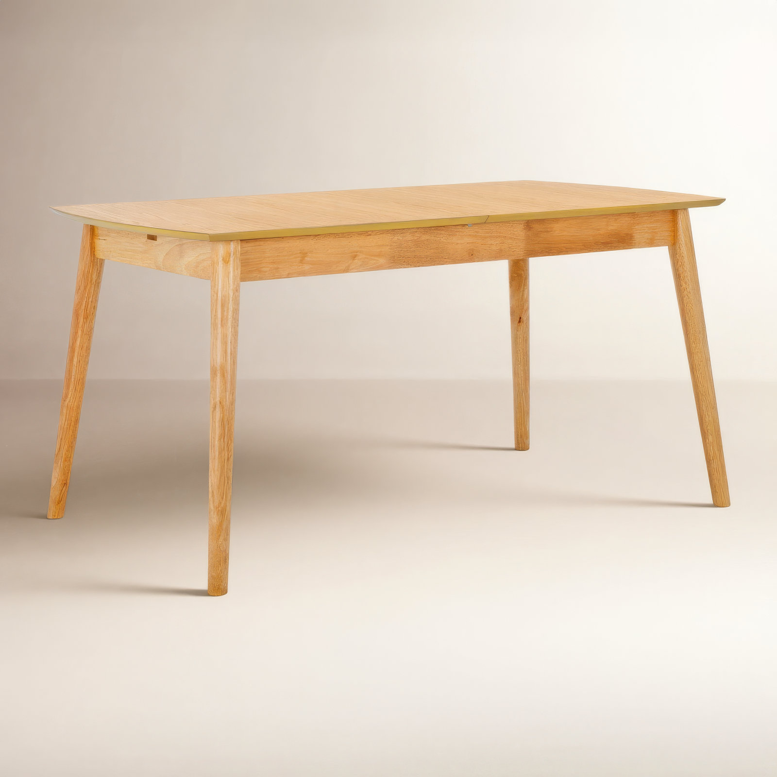 Fairfield 59.05'' Extendable Dining Table, Natural
