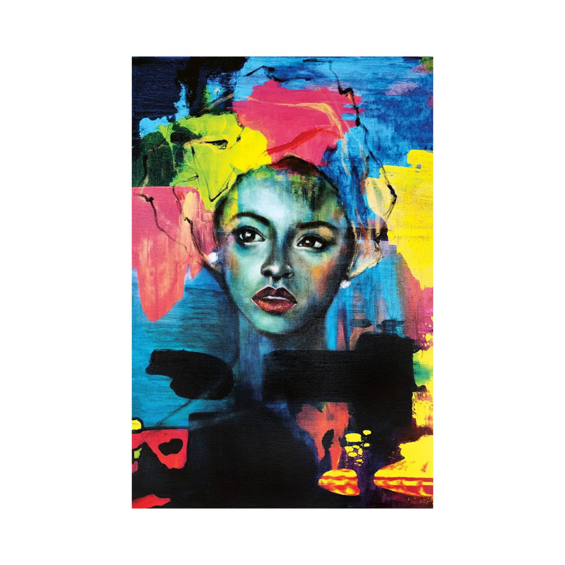 Blue Velvet by Eury Kim - Wrapped Canvas Print, 30.48cm H x 20.32cm W x 1.91cm D