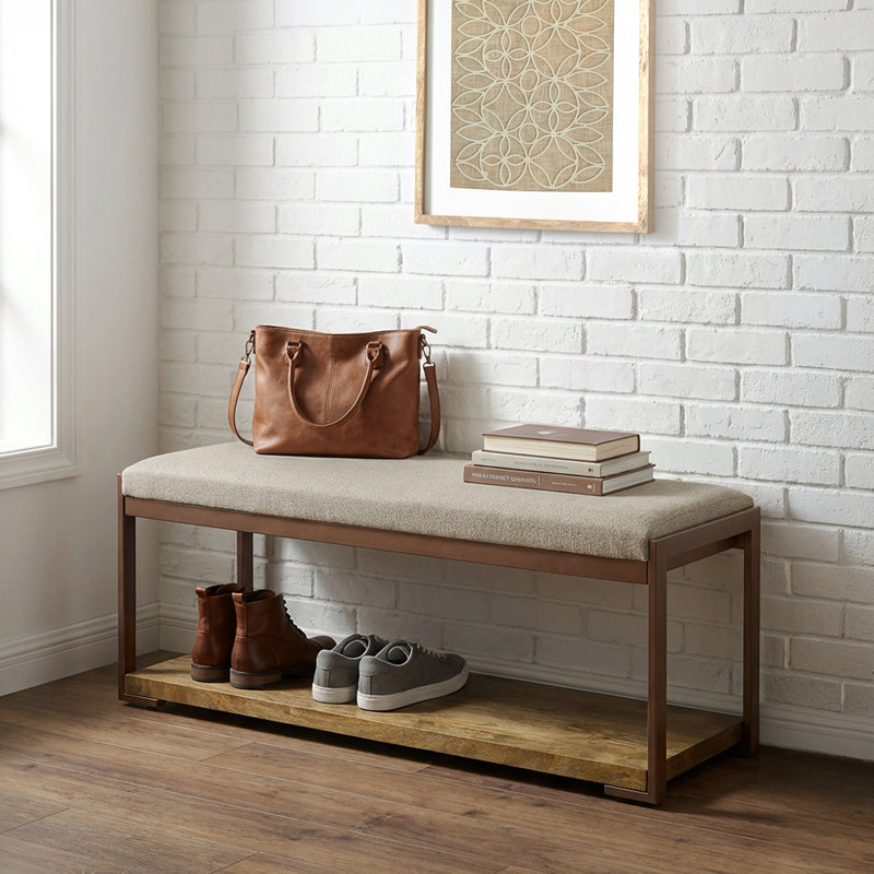 Banc rembourré Aurelia