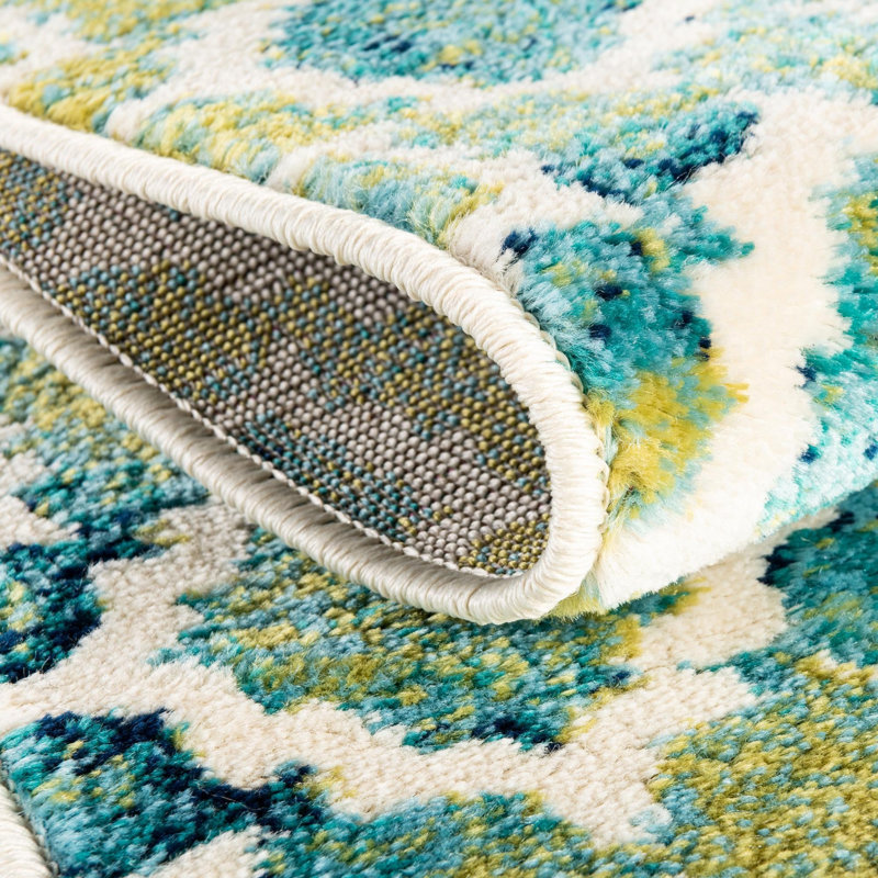 Analiese Geometric Indoor Rug, Runner 2' x 8'