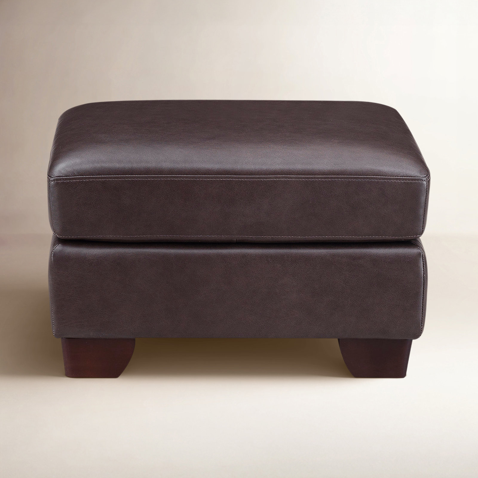 Tryston 29" Genuine Leather Ottoman