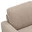 Reith Upholstered 81 " Polyester with Ottoman Sectional