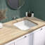 Comptoir en bois massif Biserka Hevea-622162957