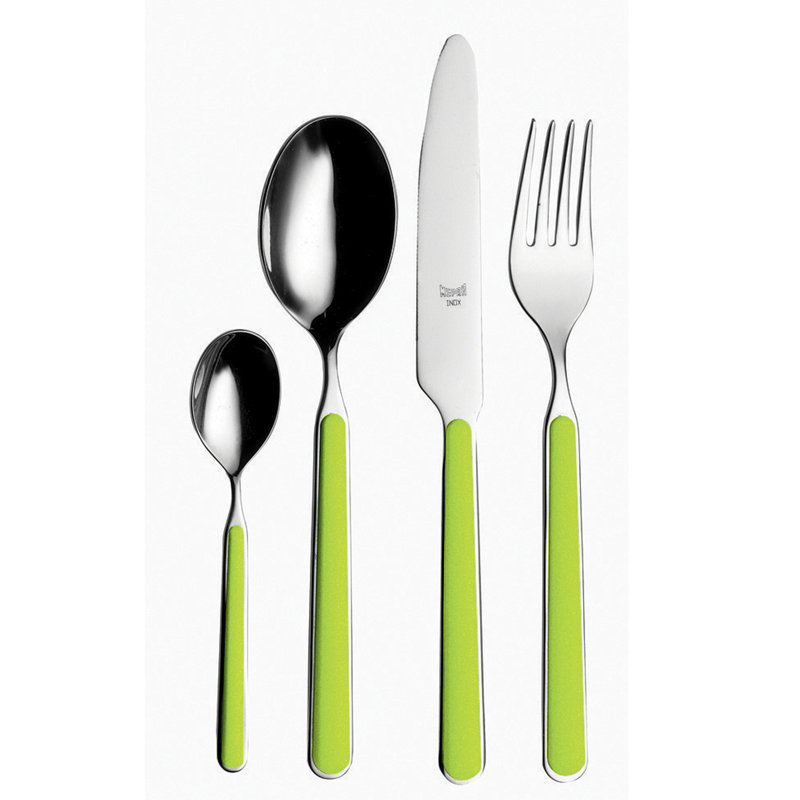 Fantasia Flatware Set - 24 Pieces - Vicuna, Light Blue