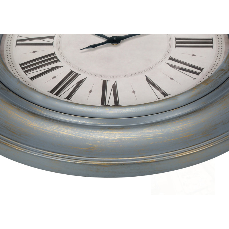 Horloge murale ronde surdimensionnée
