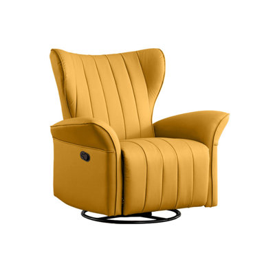 Fauteuil inclinable en simili cuir Nikhad