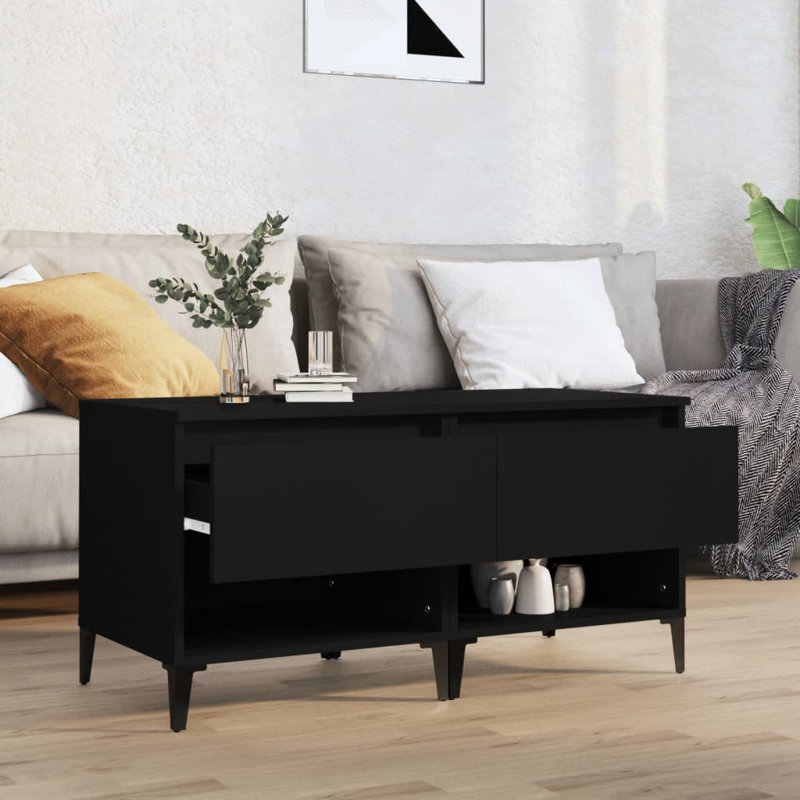 Leegan Side Table Set, Black