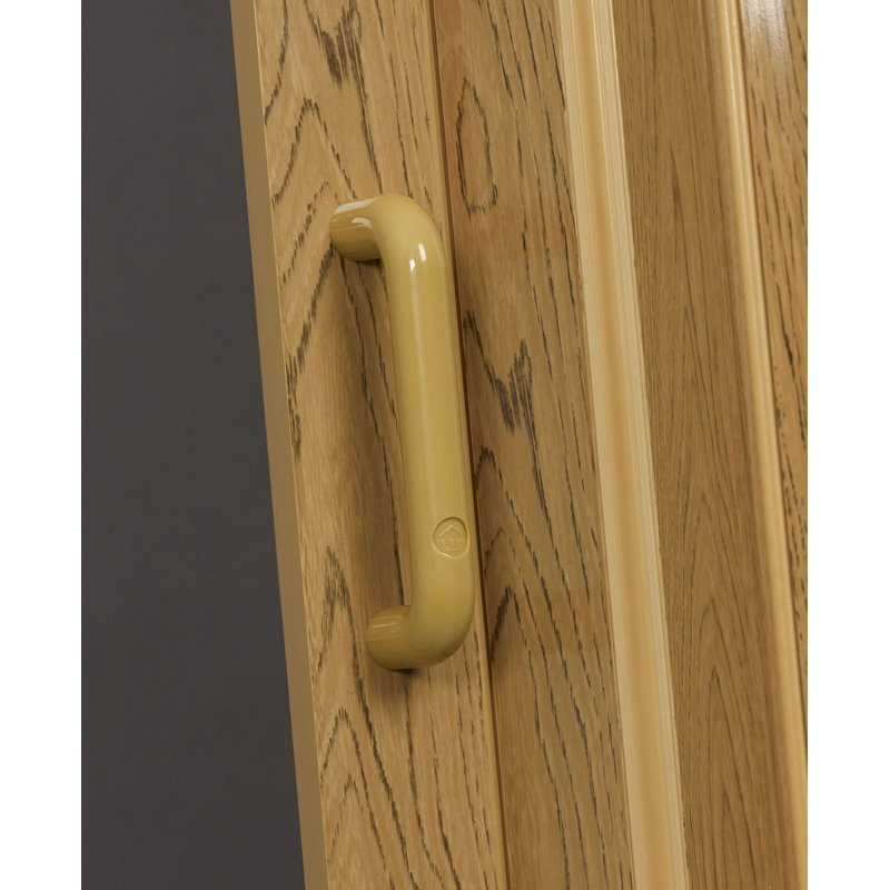 Porte accordéon affleurante de 48 po x 96 po Homestyle Plaza, Chêne
