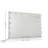 Hollywood Glow Pro Vanity Mirror with 15 Clear LED Bulbs Tabletop Vanity Mirror Wireless Speaker-60657184