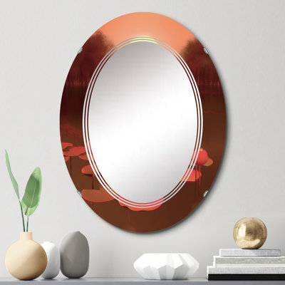 Zhariyah - Meadow Wall Mirror Oval