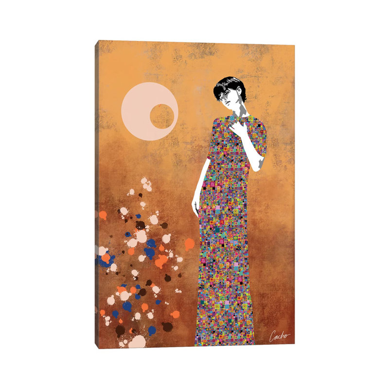 Moon 1 Piece Wrapped Canvas Wall Art, 66.04cm H x 66.04cm W