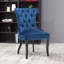 Skiatook 52cm H Tufted Velvet Upholstered Side Chair-894156702