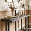 Console polyvalente avec pieds en pin massif-192360577